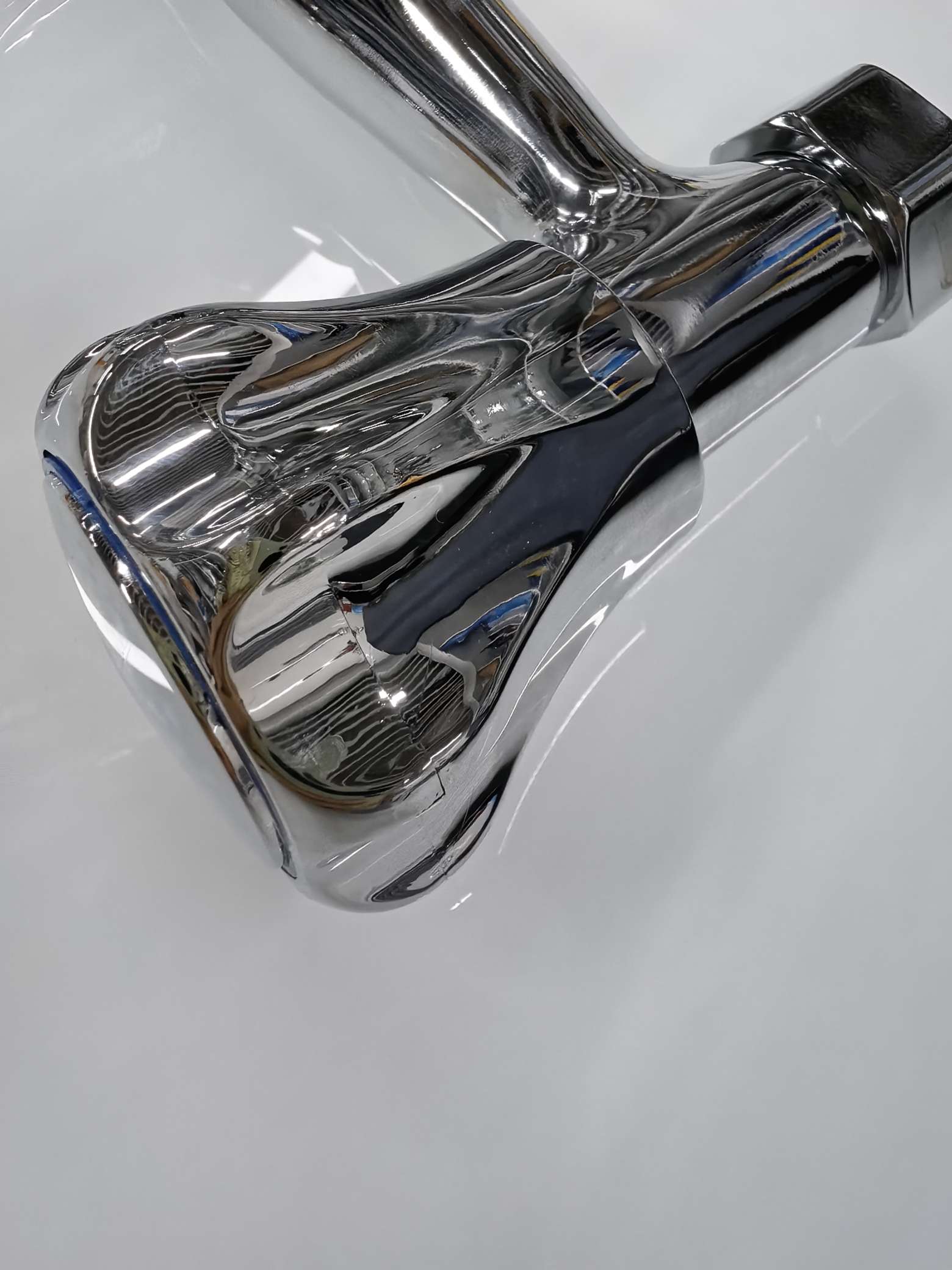 Ah41 Household Kitchen Wash Basin Faucet, Into The Wall Double Handle Hot And Cold Faucet, Faucet, Hot And Cold Faucet Application Scenario