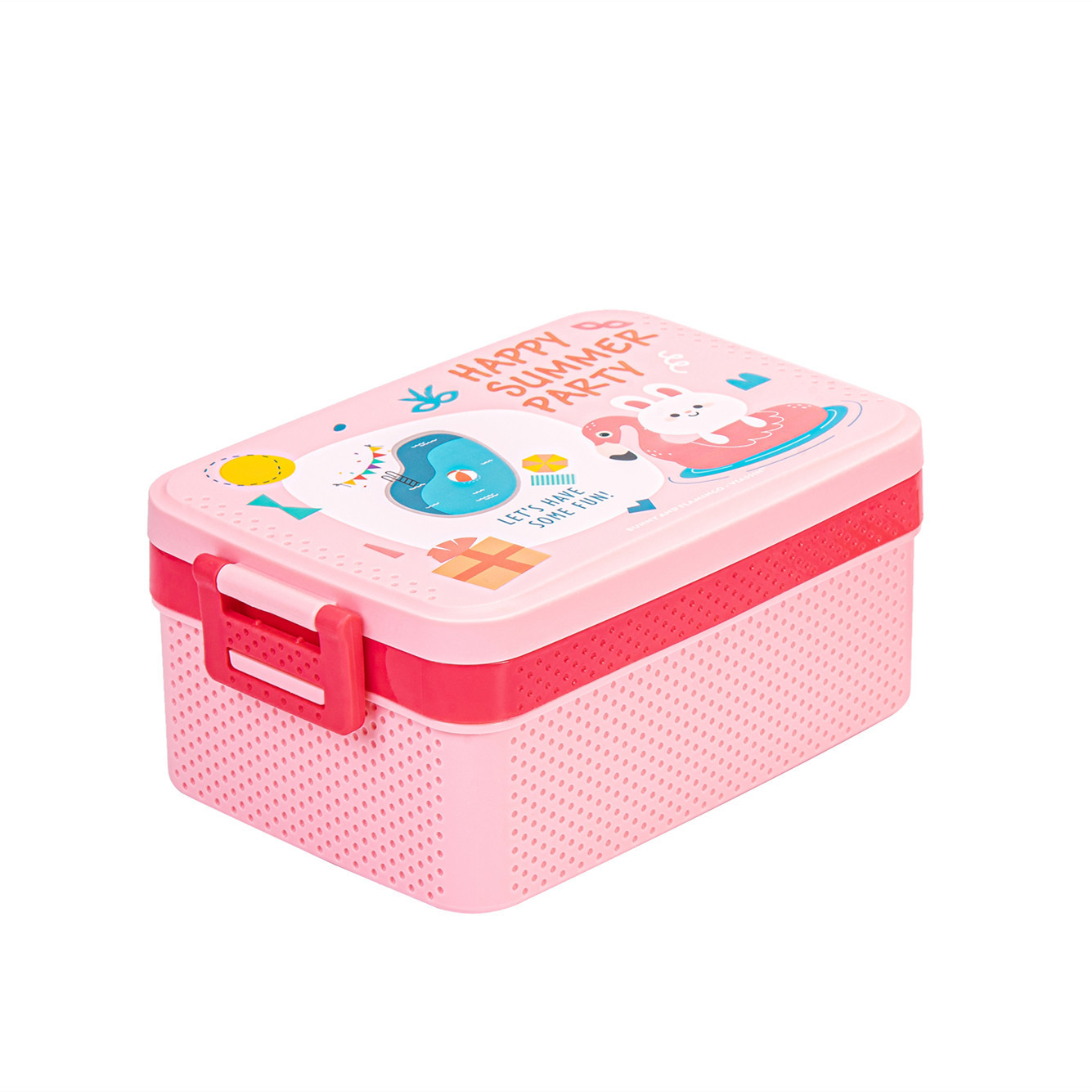 J35-A326 1L Cartoon Lunch Box, snack box, bento box, Sandwich, nutritious fat-reducing lunch box, Double layer Application Scenario