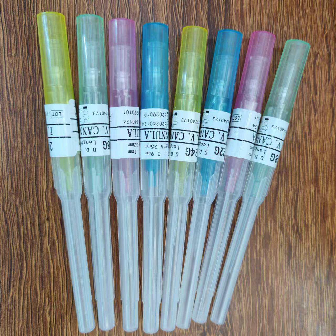 厂家供应笔杆式一次性静脉留置针医用留置针穿刺针 出口外贸
