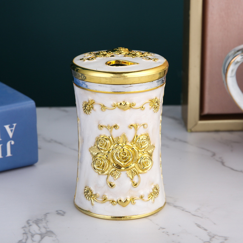 Home Personality Creative Instagram Toothpick Holder Light Luxury Restaurant Hotel Ktv Restaurant Japanese High-Grade Toothpick Can Toothpick Box Personality Shave Fish Bone Floss Toothpick Box Gas Can Toothpick Box