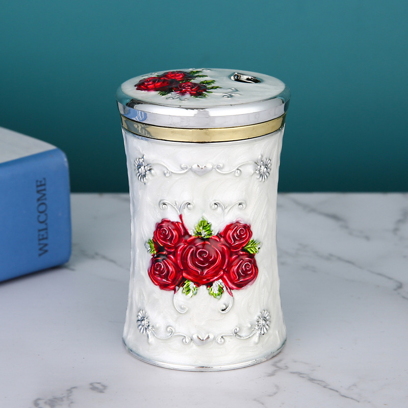 Home Personality Creative Instagram Toothpick Holder Light Luxury Restaurant Hotel Ktv Restaurant Japanese High-Grade Toothpick Can Toothpick Box Personality Shave Fish Bone Floss Toothpick Box Gas Can Toothpick Box Application Scenario
