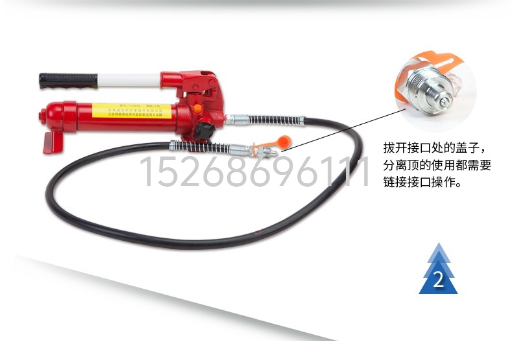 Hydraulic separation jack for car sheet metal separation type 10T sheet metal tool hydraulic separation type combination function detail image 6