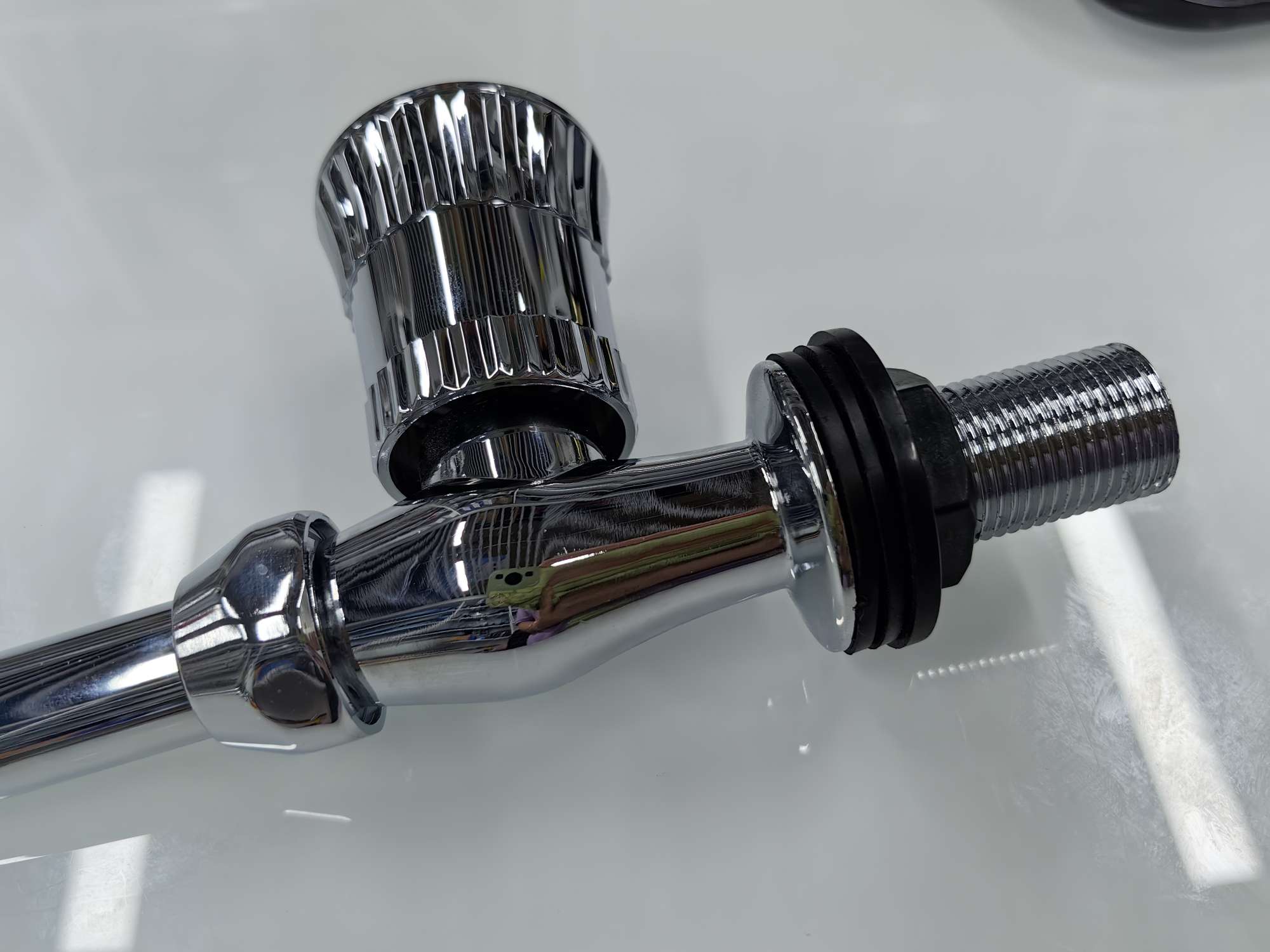 Ah21 Household Kitchen Wash Basin Faucet Washbasin Vertical Single Handle Cold Water Faucet Single Cold Faucet Chrome Fast Open Faucet Slow Open Faucet Specification drawing