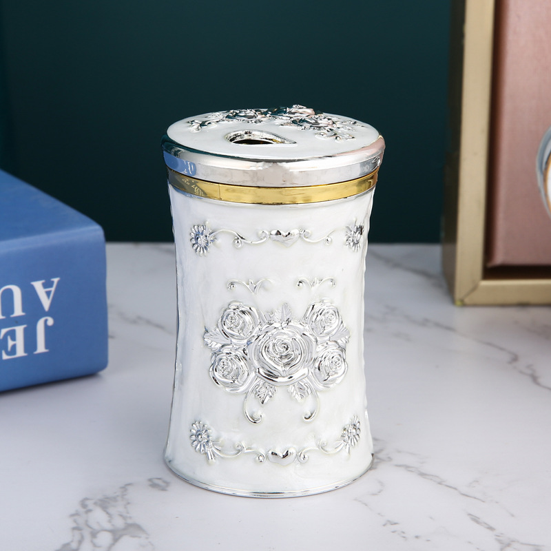 Home Personality Creative Instagram Toothpick Holder Light Luxury Restaurant Hotel Ktv Restaurant Japanese High-Grade Toothpick Can Toothpick Box Personality Shave Fish Bone Floss Toothpick Box Gas Can Toothpick Box Specification drawing