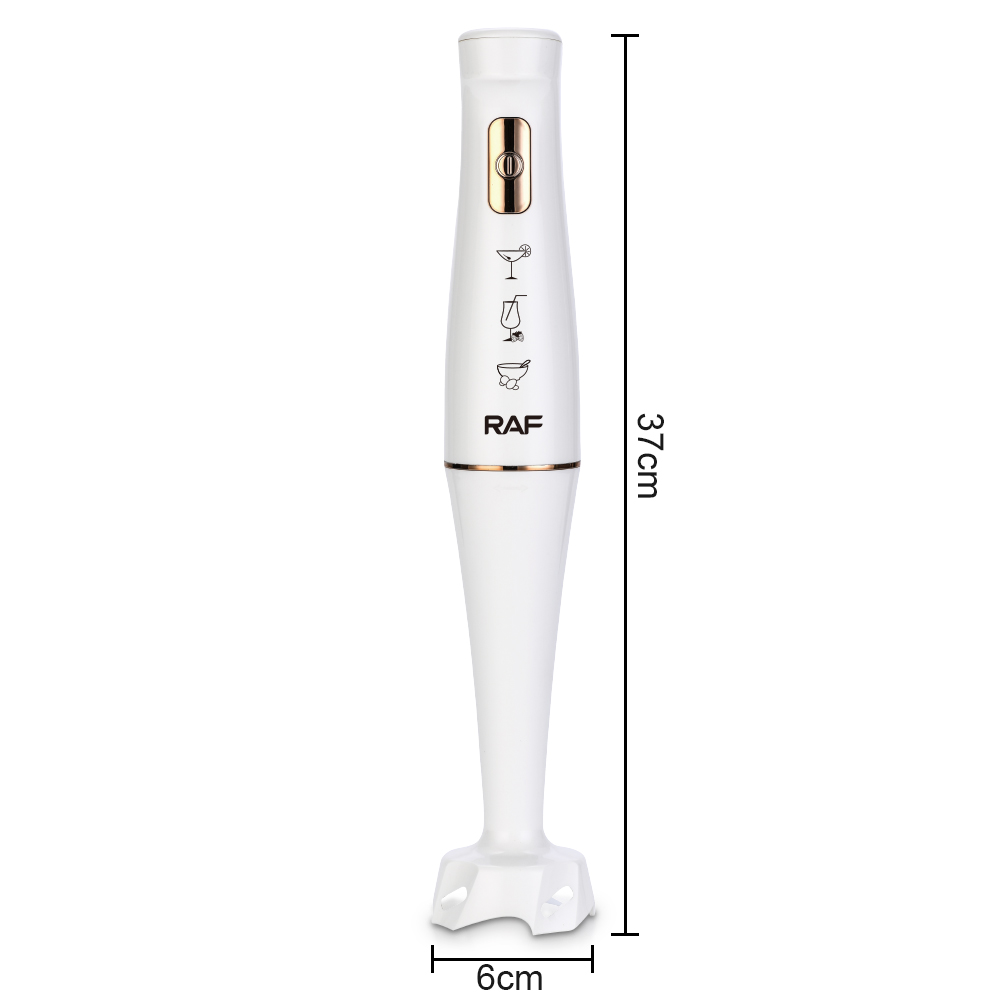 RAF European standard household handheld blender, electric stainless steel cooking stick, baby food blender Item Picture