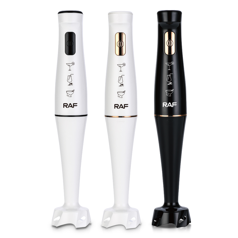 RAF European standard household handheld blender, electric stainless steel cooking stick, baby food blender Application Scenario