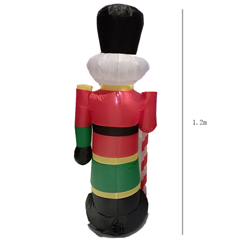 1.2m Christmas inflatable Old Man Christmas Specification image