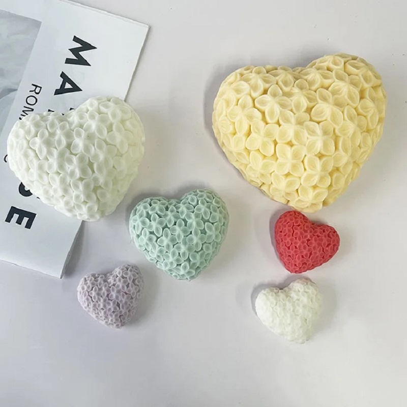 Heart-shaped scented candles, wedding banquet souvenirs, Valentine's Day gifts, Birthday gifts, decorative scented ornaments, scented candles, scented candles, birthday candles, Christmas candles, scented craft candles, scented candles, scented candles, fragrances