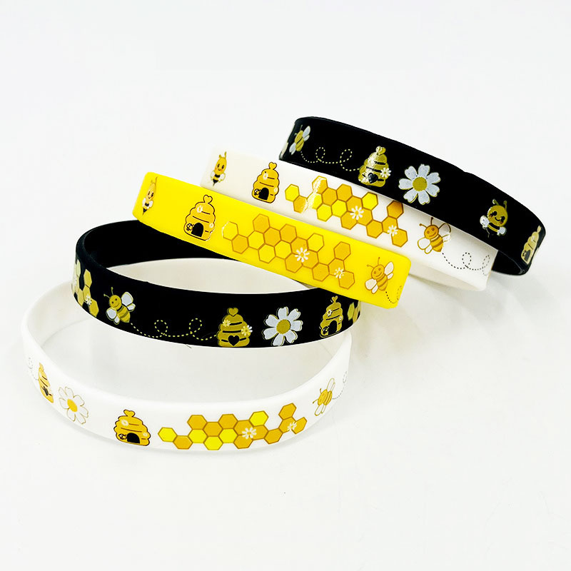 硅胶手环/夜光手环/篮球手环/手环/啪啪圈细节图