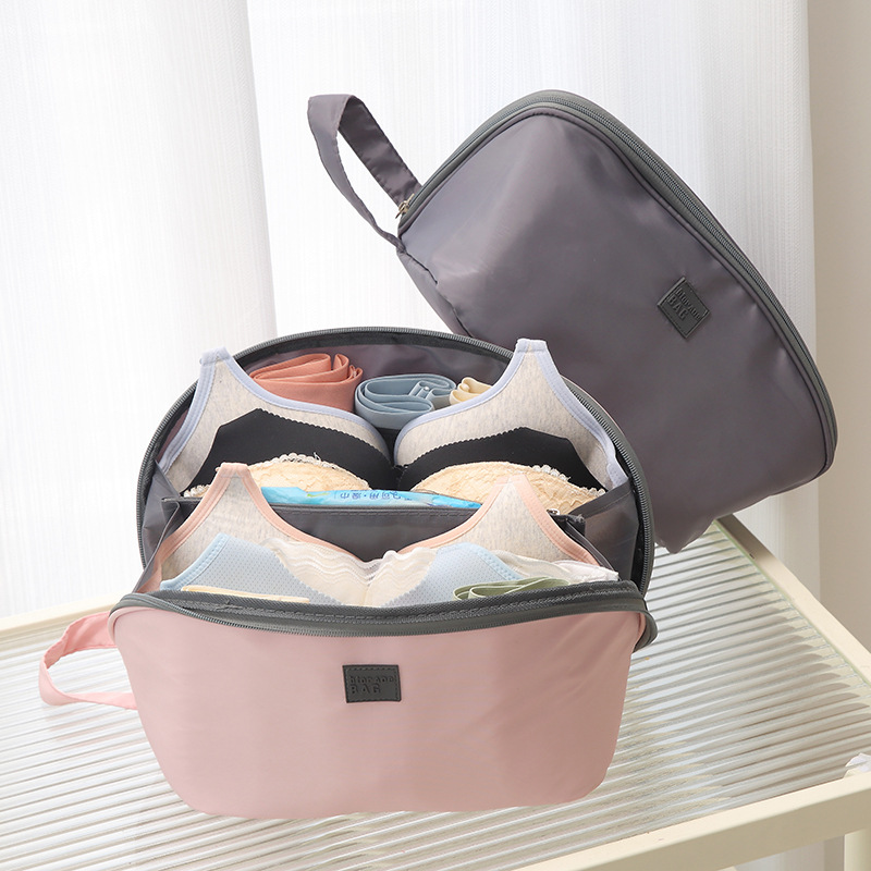 Travel underwear storage bag three-in-one portable travel suitcase, organizing bras, underwear and socks, separate storage bag detail image 9