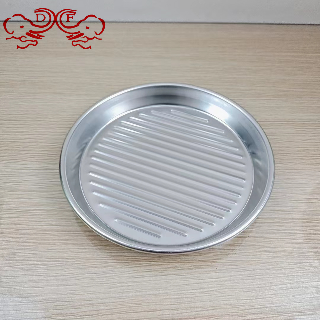 قرص DF68818 DF Tradinghouse ouse في صحن محلات مشوي من الفولاذ غير القابل للصدأ من طراز DF68818