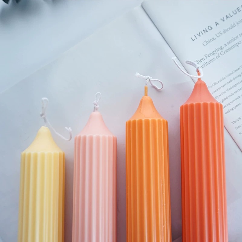 Christmas colorful upright vertical candle, household smokeless and odorless wedding candlelight, dinner candlestick stand, decorative item, candle, birthday candle, scented candle, aroma candle, Christmas candle, aroma candle, craft candle, candle fragrance pic 10