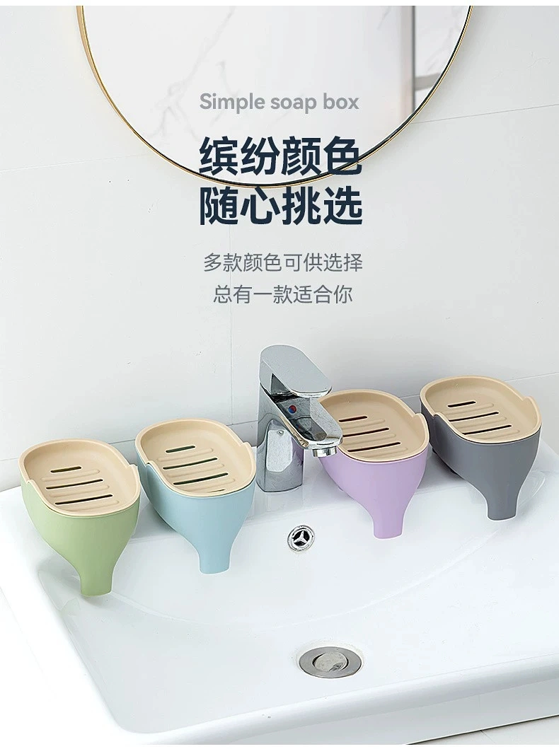 H72- Elephant Soap Box, Home Cute Soap, Internet Celebrity, Dormitory bathroom, Double-layer Soap Box, Soap box, Draining kitchen detail image 7