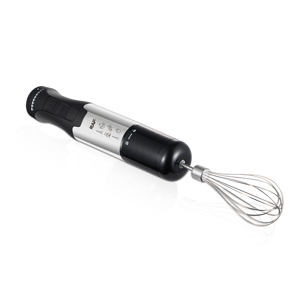 RAF European standard cross-border cooking stick, four-in-one electric cooking device, juicing, mincing meat, beating eggs, kitchen handheld wired R.3012 Item Picture