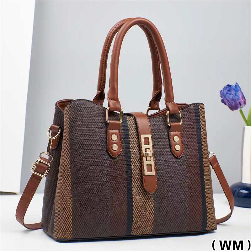 梅方箱包一鼎包业新款手提斜挎单肩包编织时尚手提包细节图