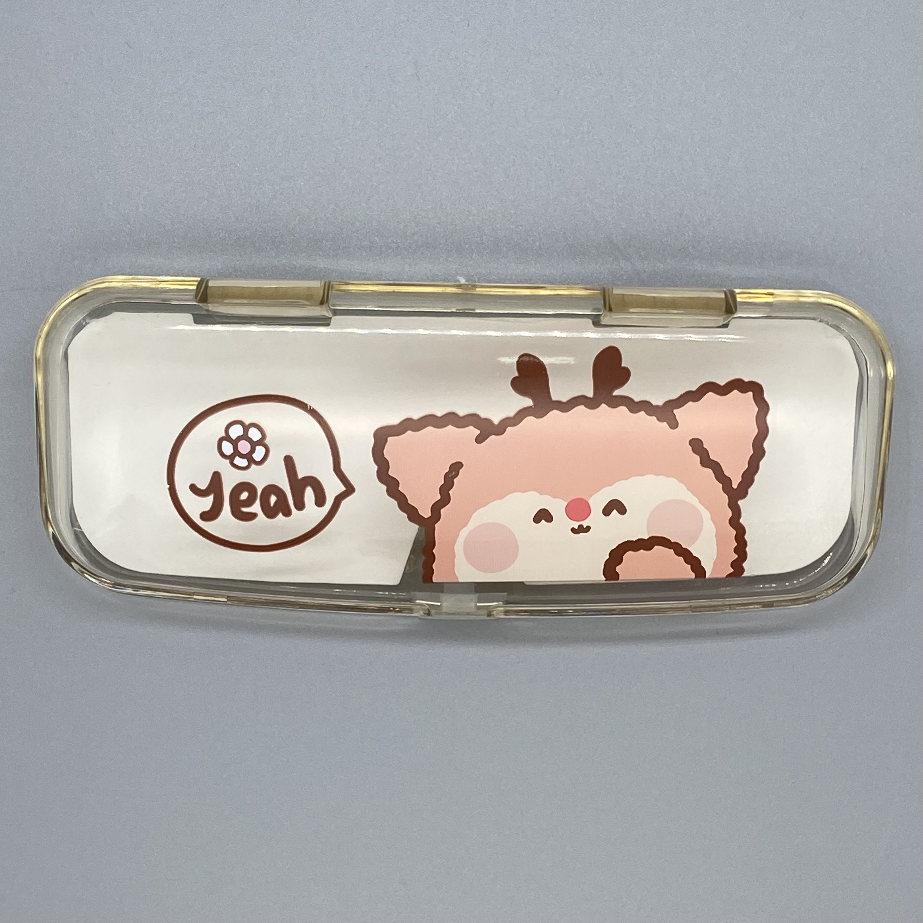 Cartoon optical glasses, plastic glasses case for children and students with myopia Application Scenario