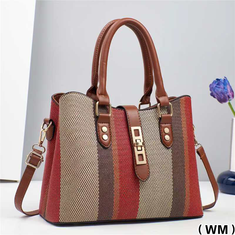 梅方箱包一鼎包业新款手提斜挎单肩包编织时尚手提包产品图