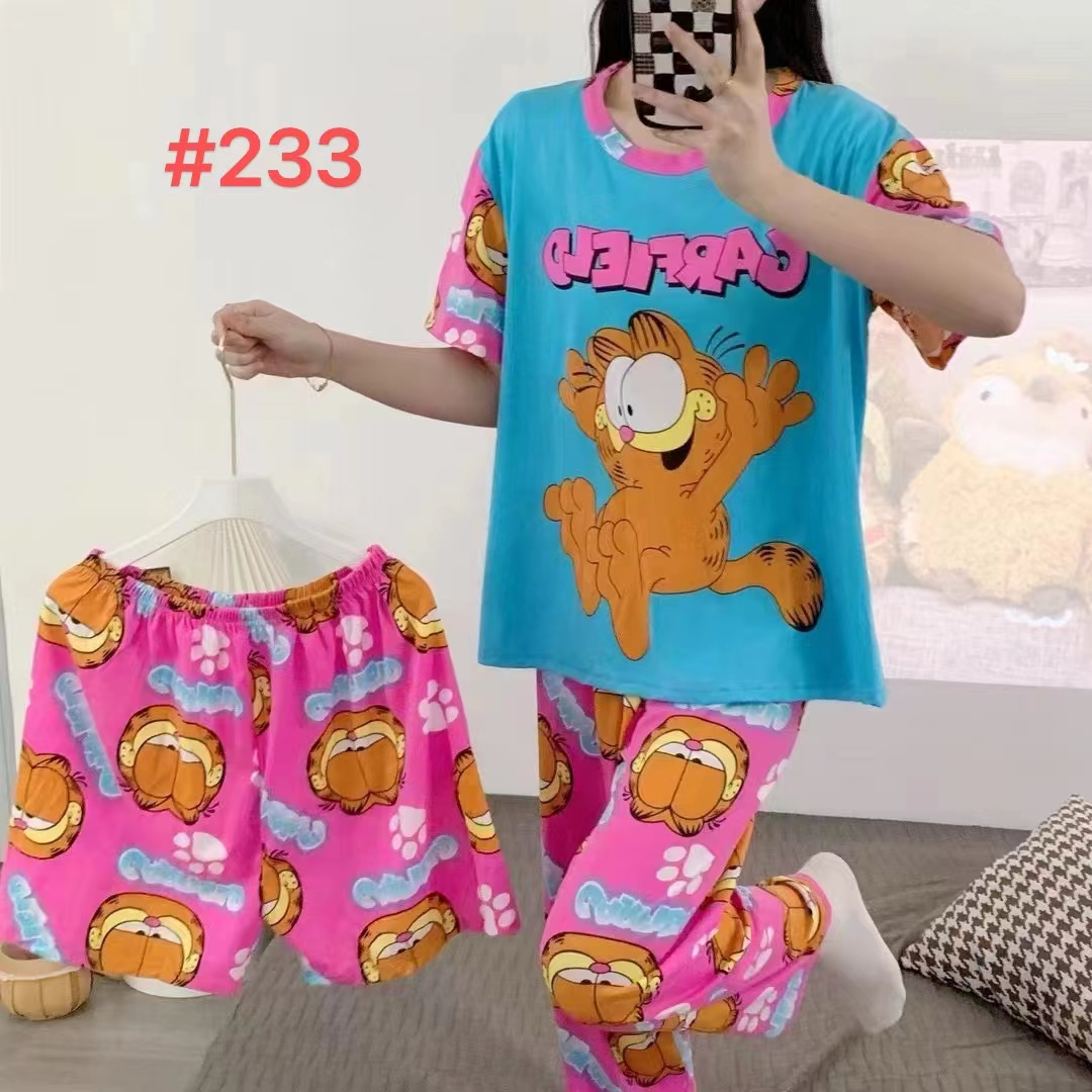 女士外贸睡衣家居服新款睡衣2024新款女士家居服233