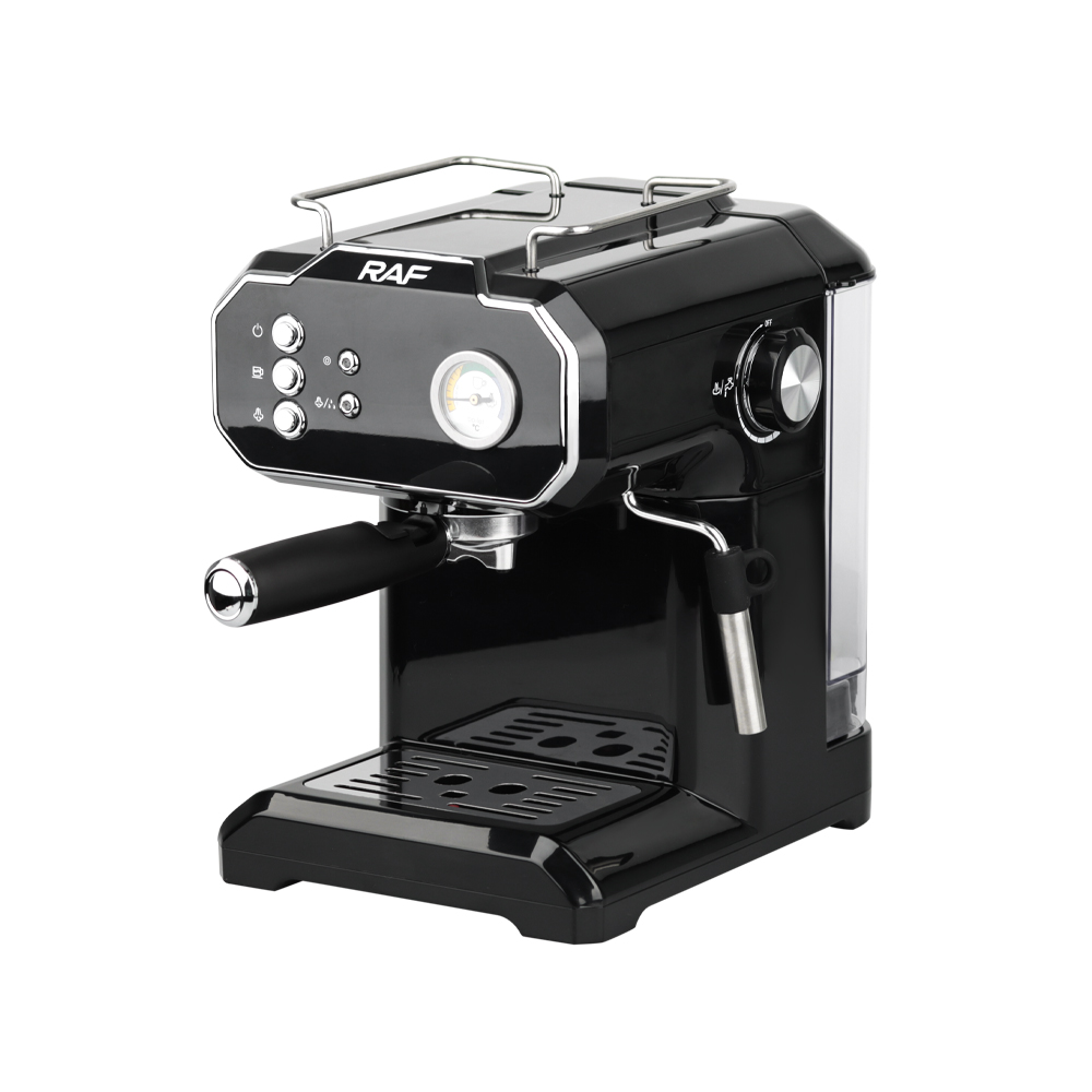 RAF European standard cross-border Italian coffee machine, household small semi-automatic high-pressure steam milk foam for office use Specification image