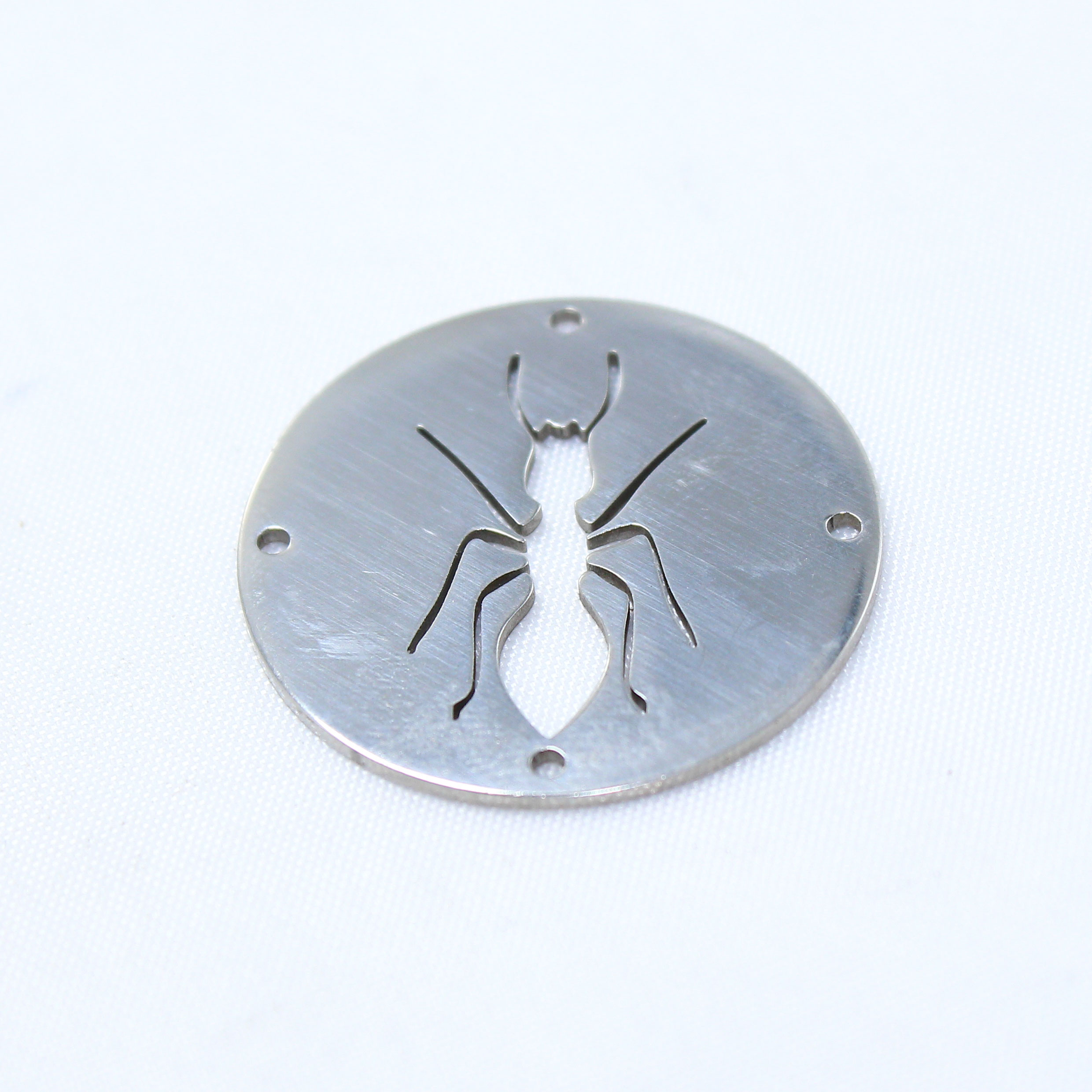 Cross-border best-selling mirror-finish stainless steel hollowed-out world map accessory DIY connector map pendant Application Scenario