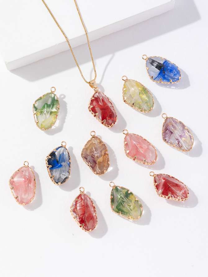 DIY手工铜包边，晕染风。详情图2