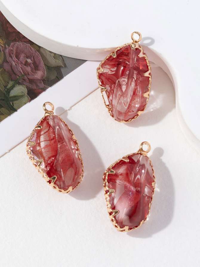 DIY手工铜包边，晕染风。详情图5