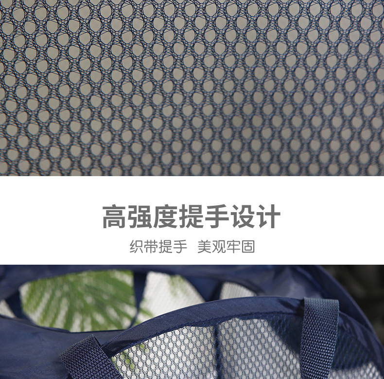 跨境热销家用简约脏衣篮折叠收纳篮浴室脏衣服收纳筐脏衣篓洗衣篮详情3