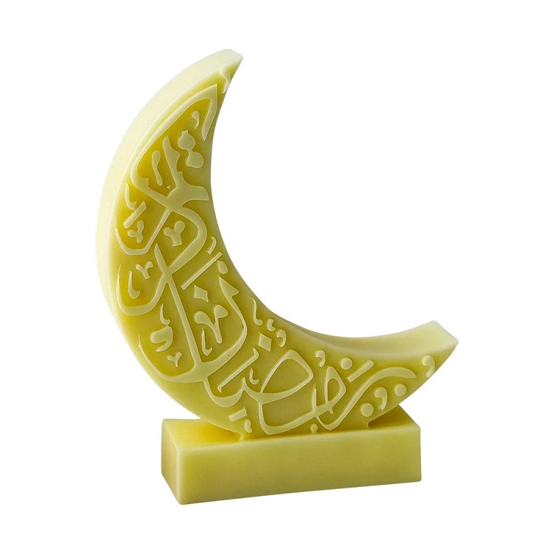 Muslim Standing Moon Scented Candle, Wedding Banquet Souvenir, Valentine's Day Gift, Birthday Gift, shaped candle, birthday candle, scented candle, Scented candle, scented Christmas candle, scented craft candle, scented candle wax Item Picture
