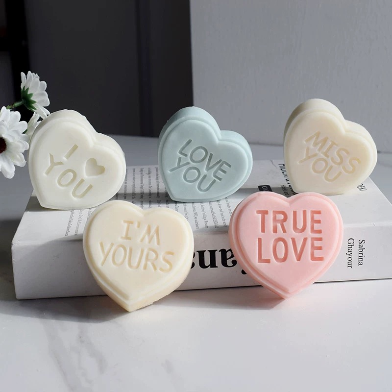Heart-shaped letter scented soybean candles, wedding banquet souvenirs, Valentine's Day, Mother's Day gifts, shaped ornaments, birthday candles, scented candles, scented candles, scented candles, scented candles, scented candles, scented candles, scented candles, scented candles, scented candles pic 10