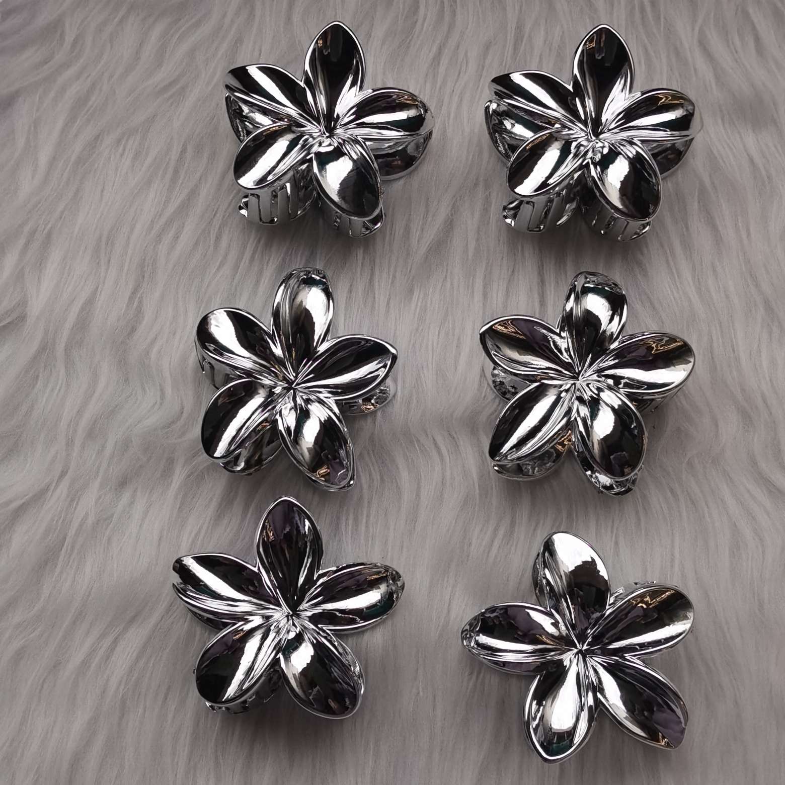 Electroplated gold and silver frangipani Application Scenario