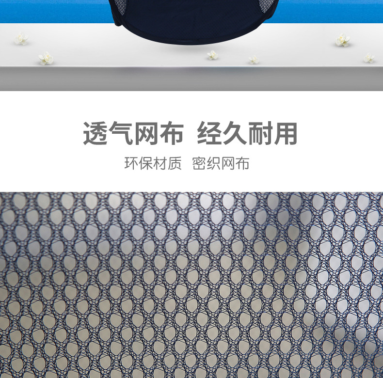 跨境热销家用简约脏衣篮折叠收纳篮浴室脏衣服收纳筐脏衣篓洗衣篮详情2