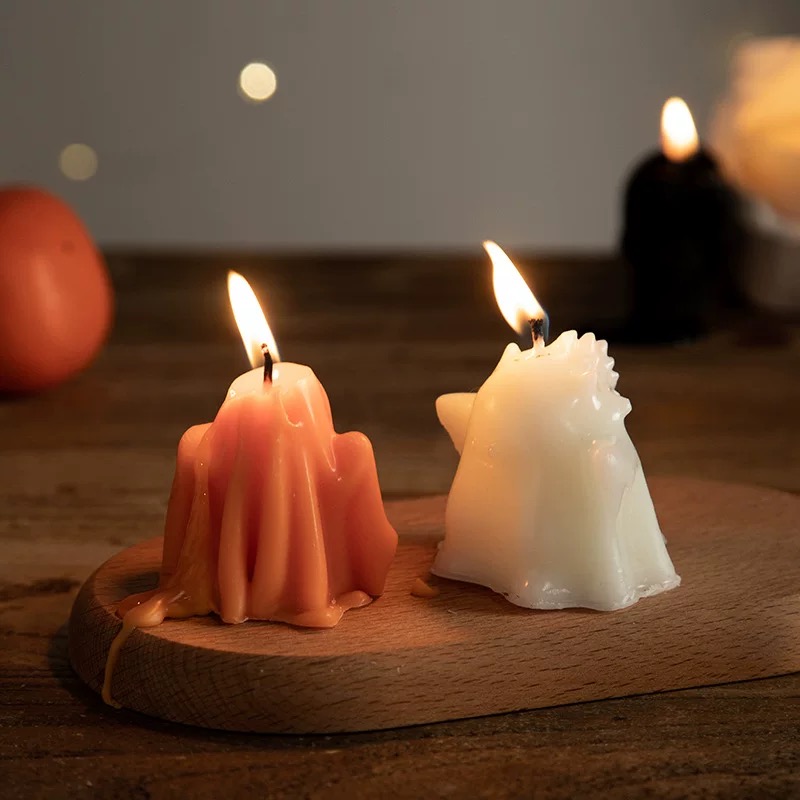 Halloween ghost scented candles, wedding banquet souvenirs, Valentine's Day gifts, birthday gifts, shaped ornaments, candles, birthday candles, scented candles, scented candles, scented candles, Christmas candles, scented craft candles, scented candles, scented wax Application Scenario