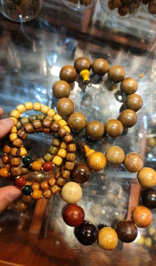 礼品货源 手串批发把玩儿手串金刚菩提手串 鸡翅木手串红酸枝手串详情图9