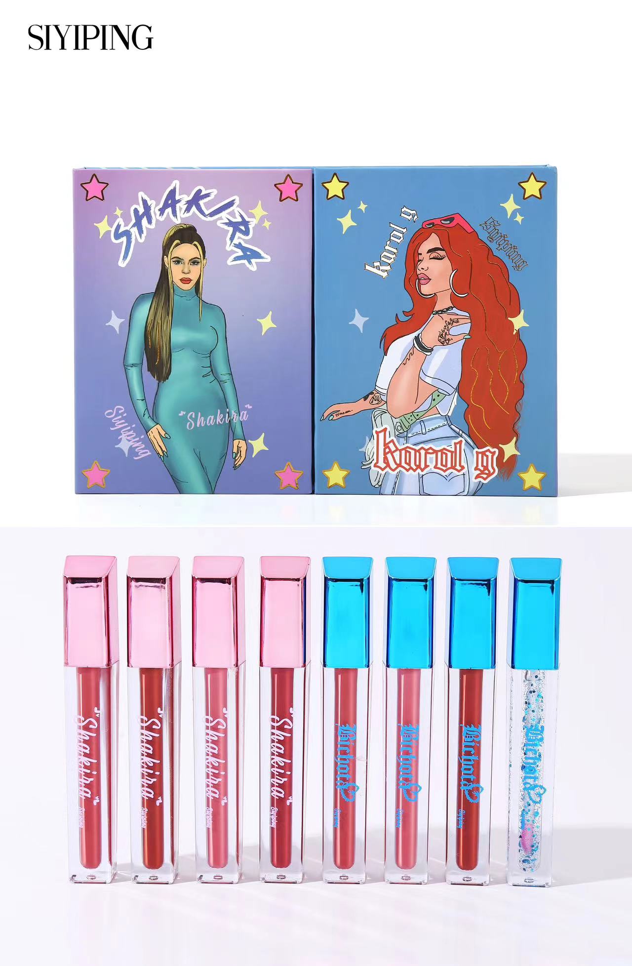 唇彩/Lipgloss/唇部彩妆/钥匙扣/变色唇膏产品图