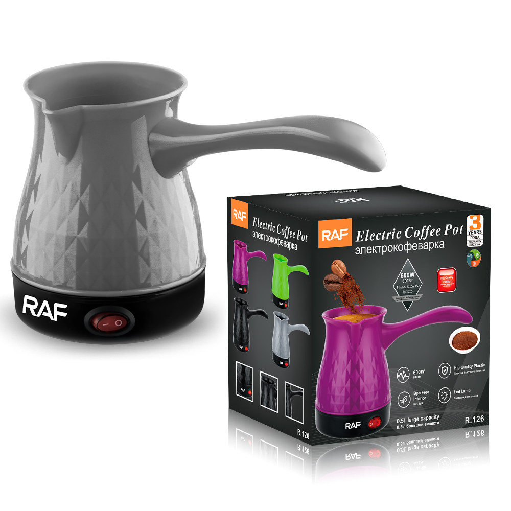 RAF European standard cross-border Turkish coffee electric kettle, electric coffee kettle, anti-dry-burning mini brewing and hand-brewed kettle Item Picture