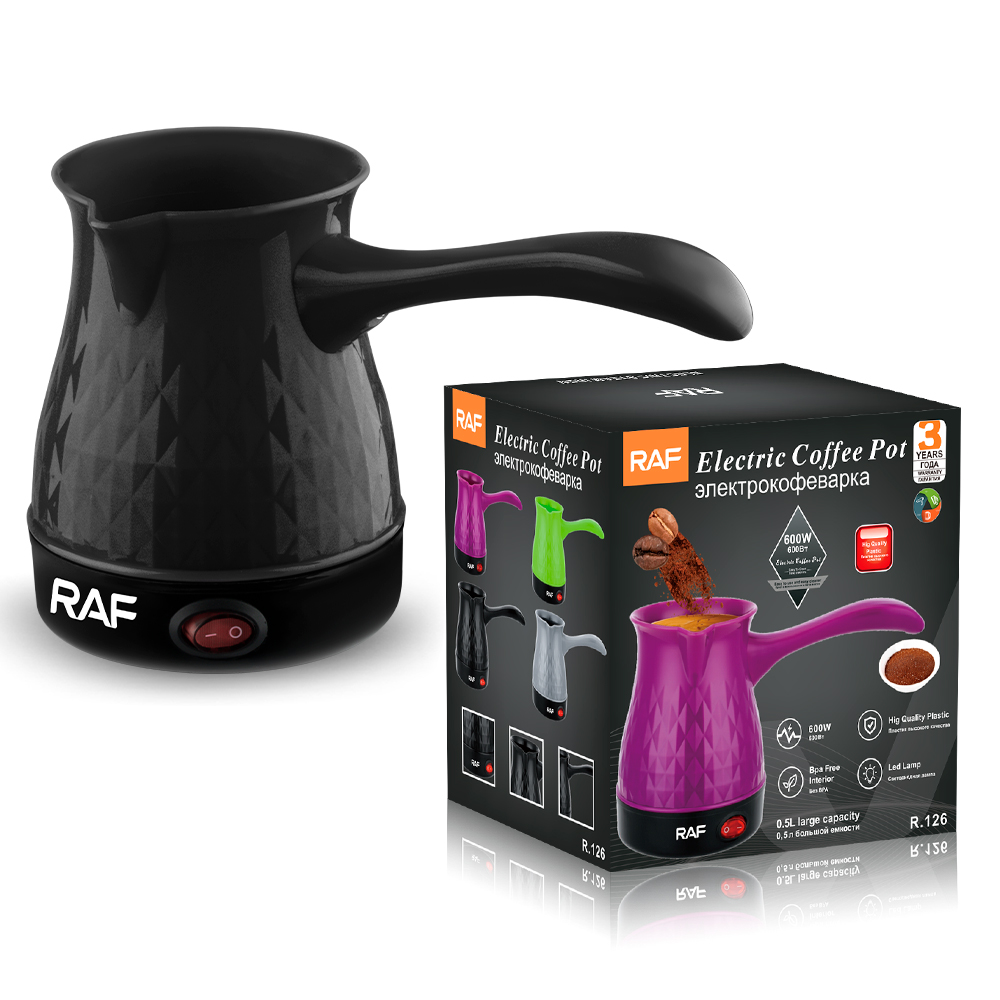 RAF European standard cross-border Turkish coffee electric kettle, electric coffee kettle, anti-dry-burning mini brewing and hand-brewed kettle Application Scenario