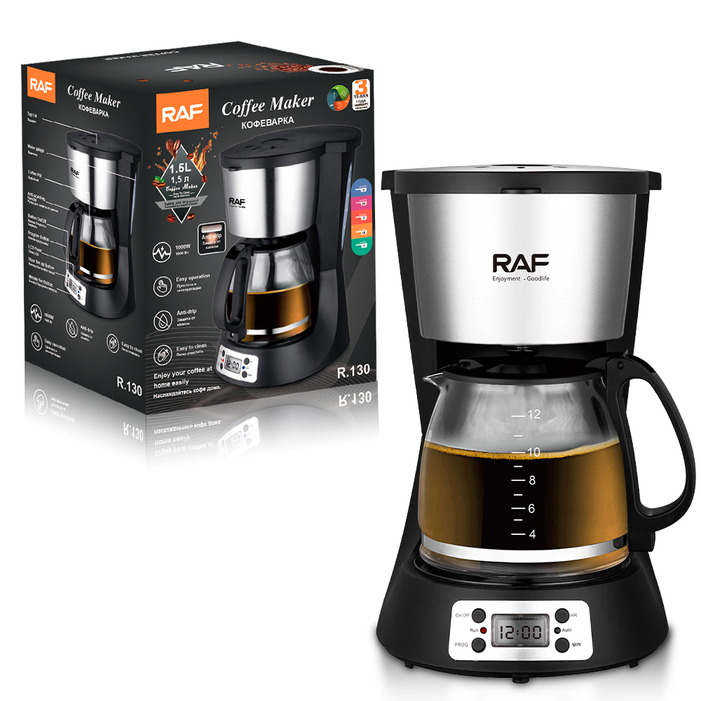 RAF drip coffee machine, home automatic integrated small coffee machine, European standard office bedroom Mocha pot R.130 pic 4