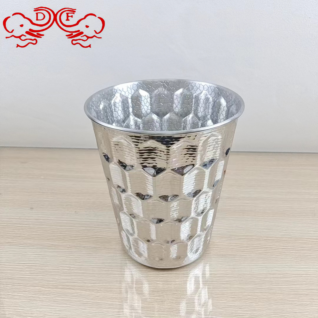 DF68050 دلو من الفولاذ غير القابل للصدأ، دلو من النبيذ الأحمر، دلو من الماس، دلو الثلج DF Tradinghouse في حانة فندق CTV في الكافتيريا Specification image