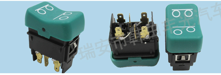 Venta directa de fábrica conveniente para scania interruptor del coche forrado placa botón cubierta verde elevador 6 pin 353627 pic 4