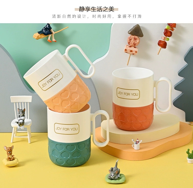 M73-1111创意纯色浴室漱口杯特厚塑料口杯牙刷杯子情侣洗漱杯水杯详情图10