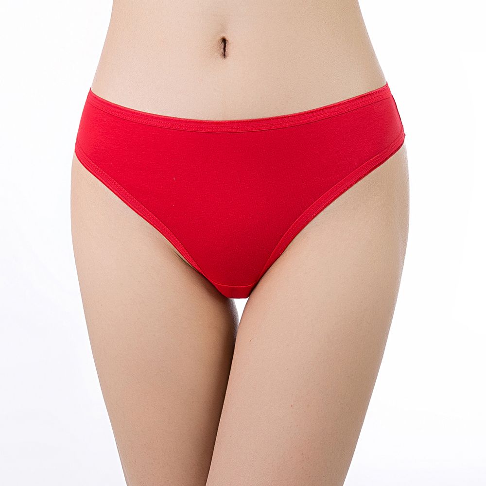 67101 Export to Southeast Asia, Indonesia, best-selling basic style, romantic solid color cotton thong 3 1014 details Picture
