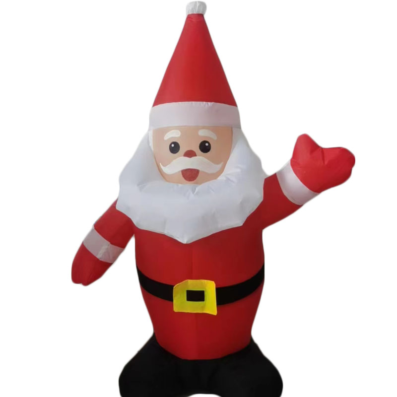 Fábrica directa just christmas 1m inflable santa pic 2