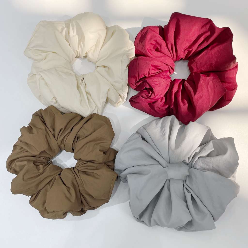 Korean high-end style, fluffy cloud-shaped large intestine hair band headwear, high-end accessories, hair accessories and other hair accessories show your temperament detail image 2