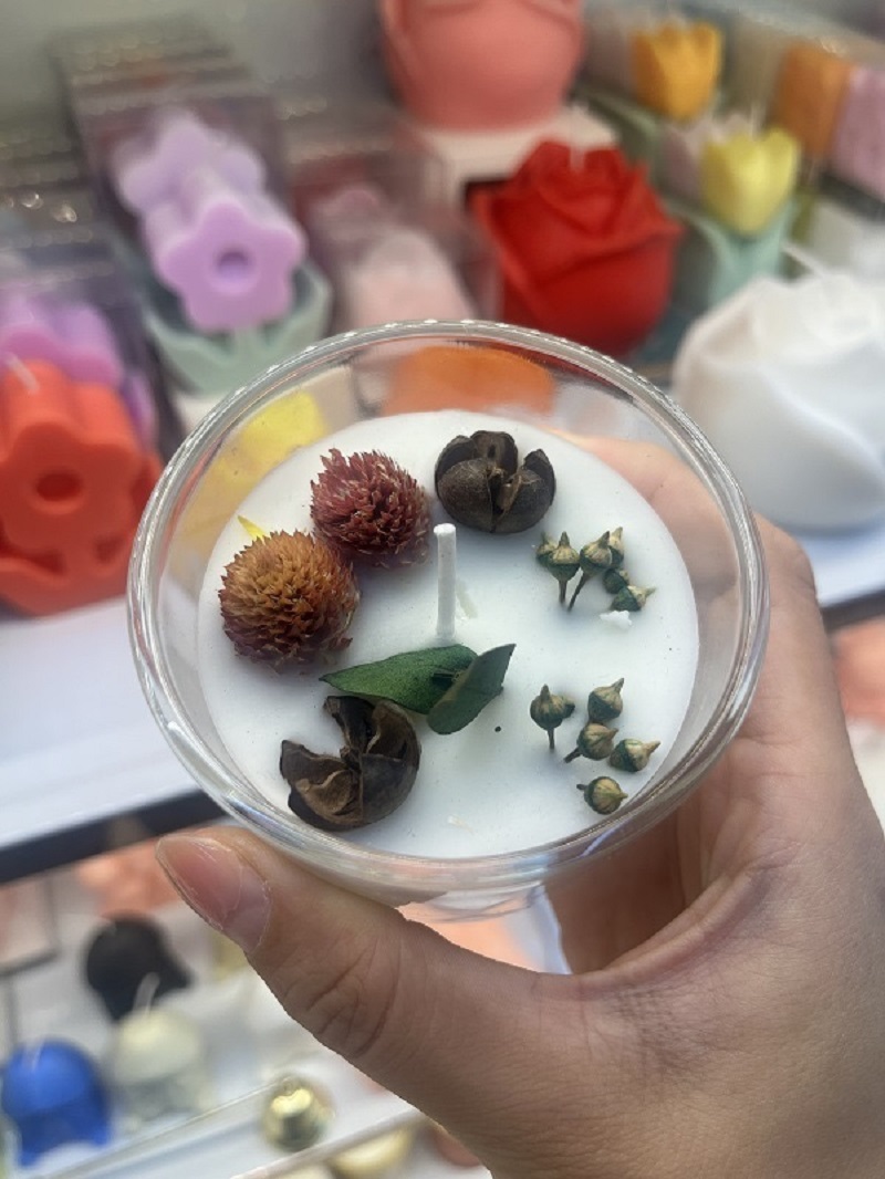 ins网红热销外贸出口玻璃杯干花大豆香薰蜡烛创意节日居家伴手礼 香氛蜡烛生日蜡烛蜡烛工艺蜡烛香薰圣诞蜡烛香氛蜡烛香氛蜡烛详情4