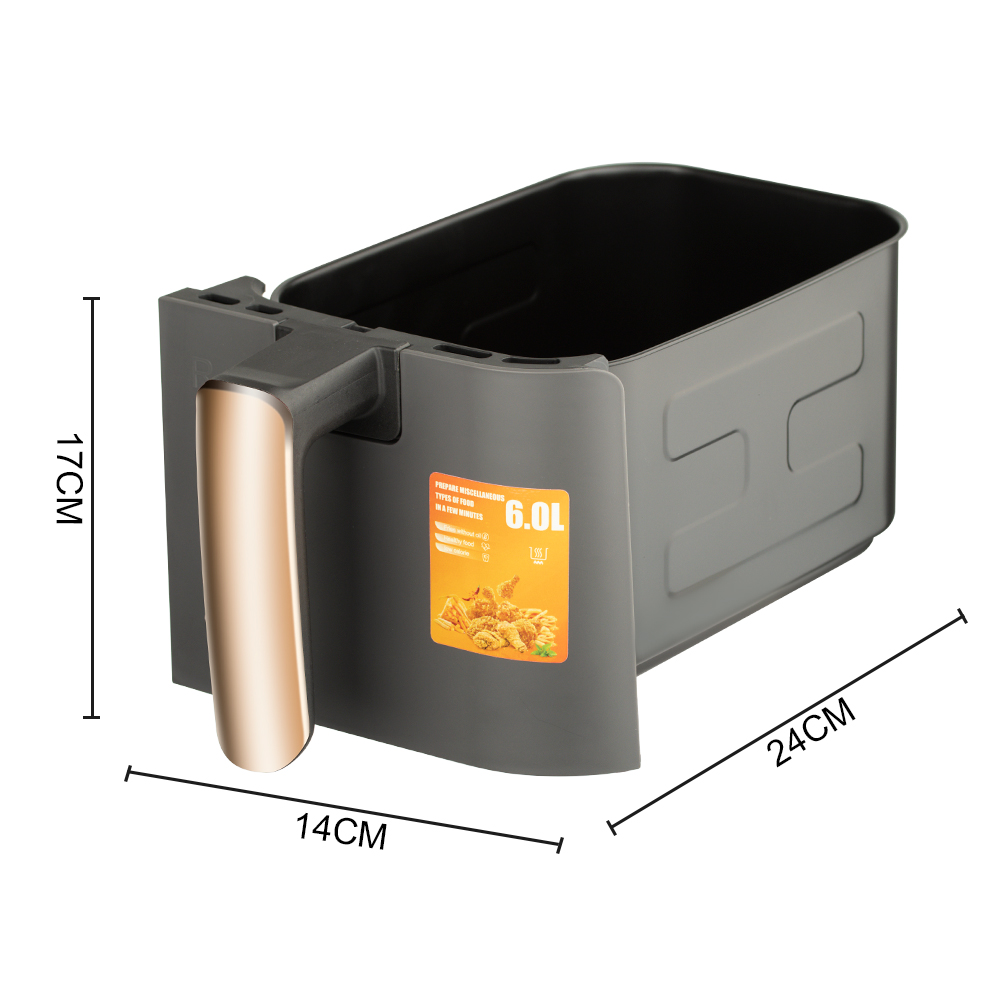 RAF European and American standard oil-free air fryer, household large-capacity fully automatic intelligent electric fryer, multi-functional machine 12L Specification image