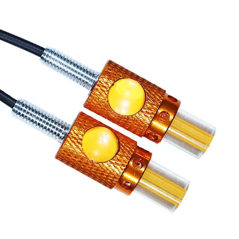 Motorcycle LED lights, eagle eye lights, 12V double-eye license plate lights, screw lights, decorative lights, colored lights, lenses Application Scenario