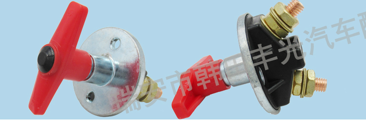 Factory direct sales, suitable for 12V-60V car high-current rotary power main switch 200A battery button A805 pic 6