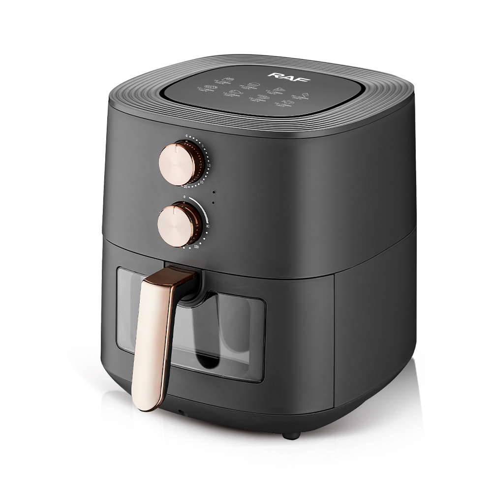 RAF Cross-border European standard visual air fryer, oil-free household French fries machine, fully automatic large capacity 8L electric fryer Application Scenario