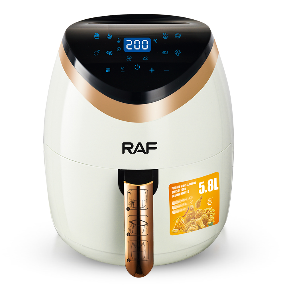 RAF European and American standard cross-border smart touch air fryer 5.8L large capacity household fully automatic smart multi-functional pic 13