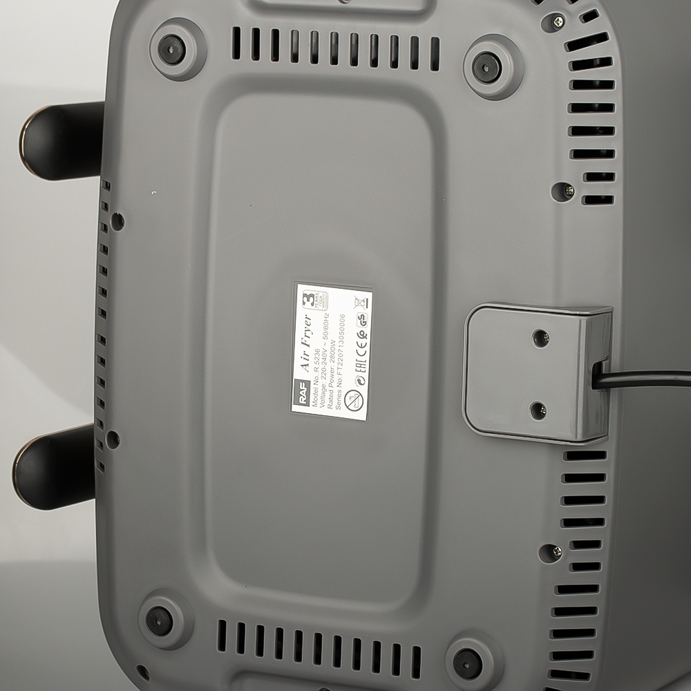 RAF European and American standard oil-free air fryer, household large-capacity fully automatic intelligent electric fryer, multi-functional machine 12L pic 8